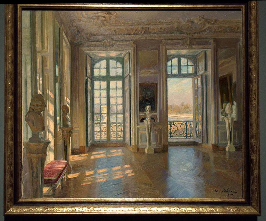 Le salon du Dauphin a Versailles Maurice Lobre